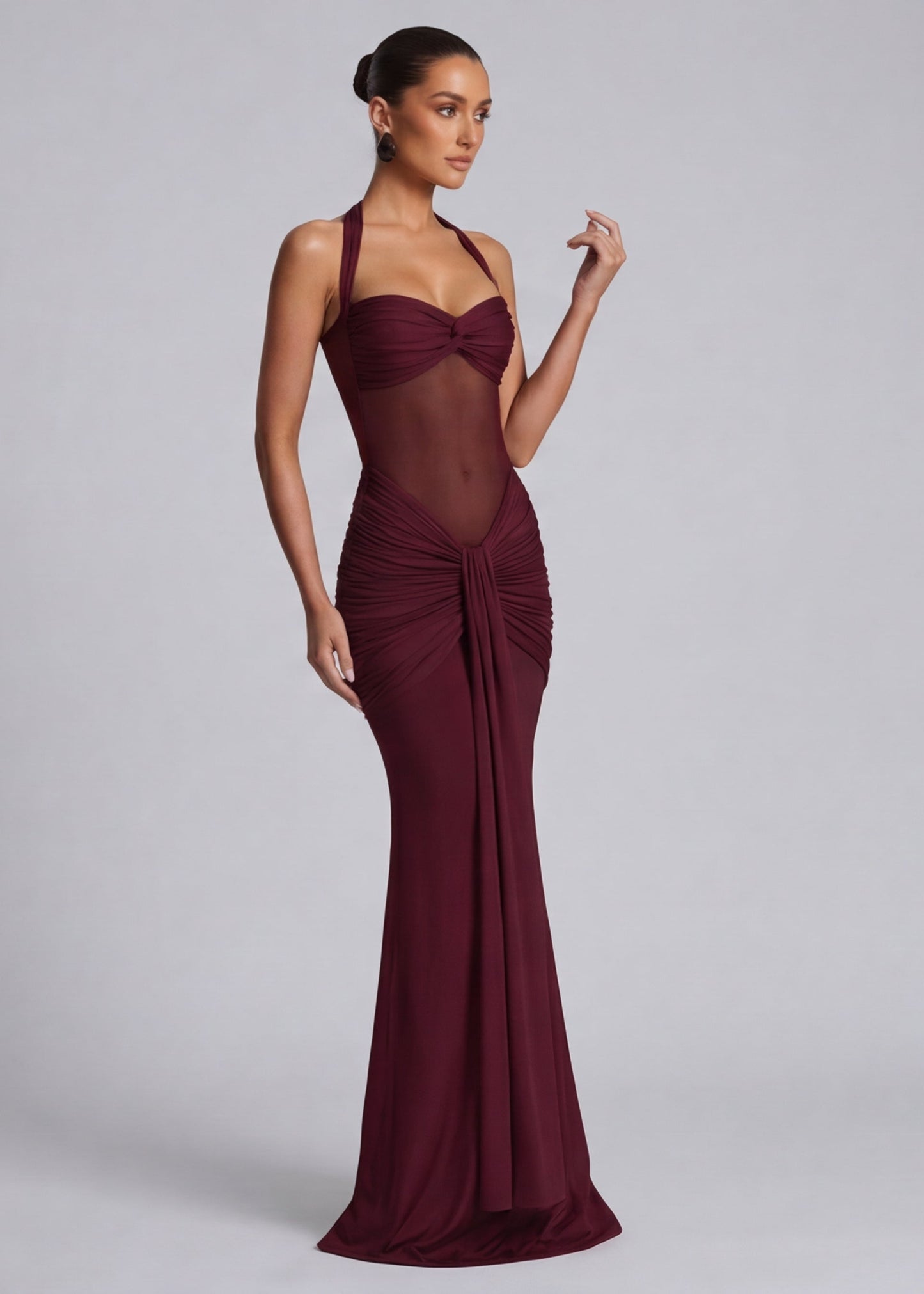 ARIA | Siren Vestido de gala con silueta de reloj de arena