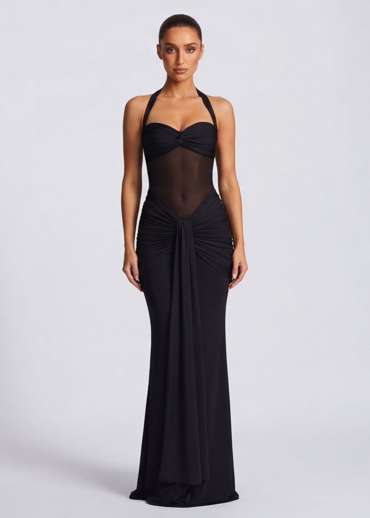 ARIA | Siren Vestido de gala con silueta de reloj de arena