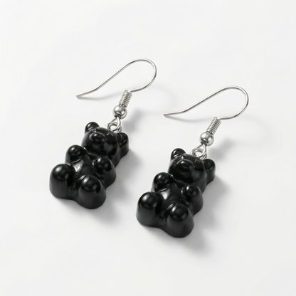 Pendientes de osito de gomita
