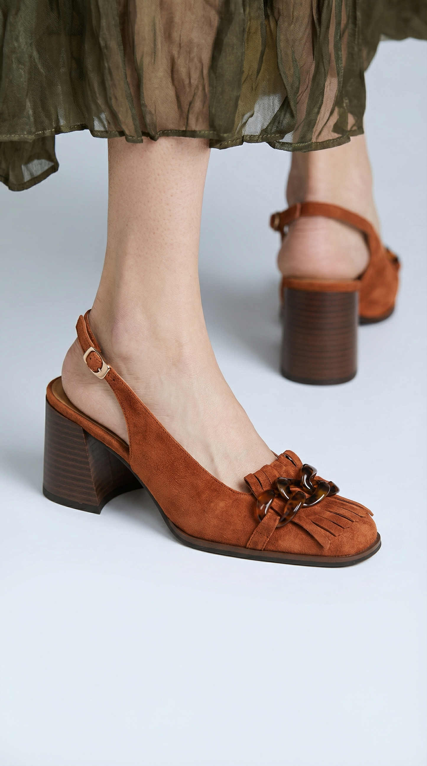 Tacones de ante Amelia