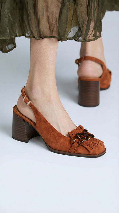 Tacones de ante Amelia