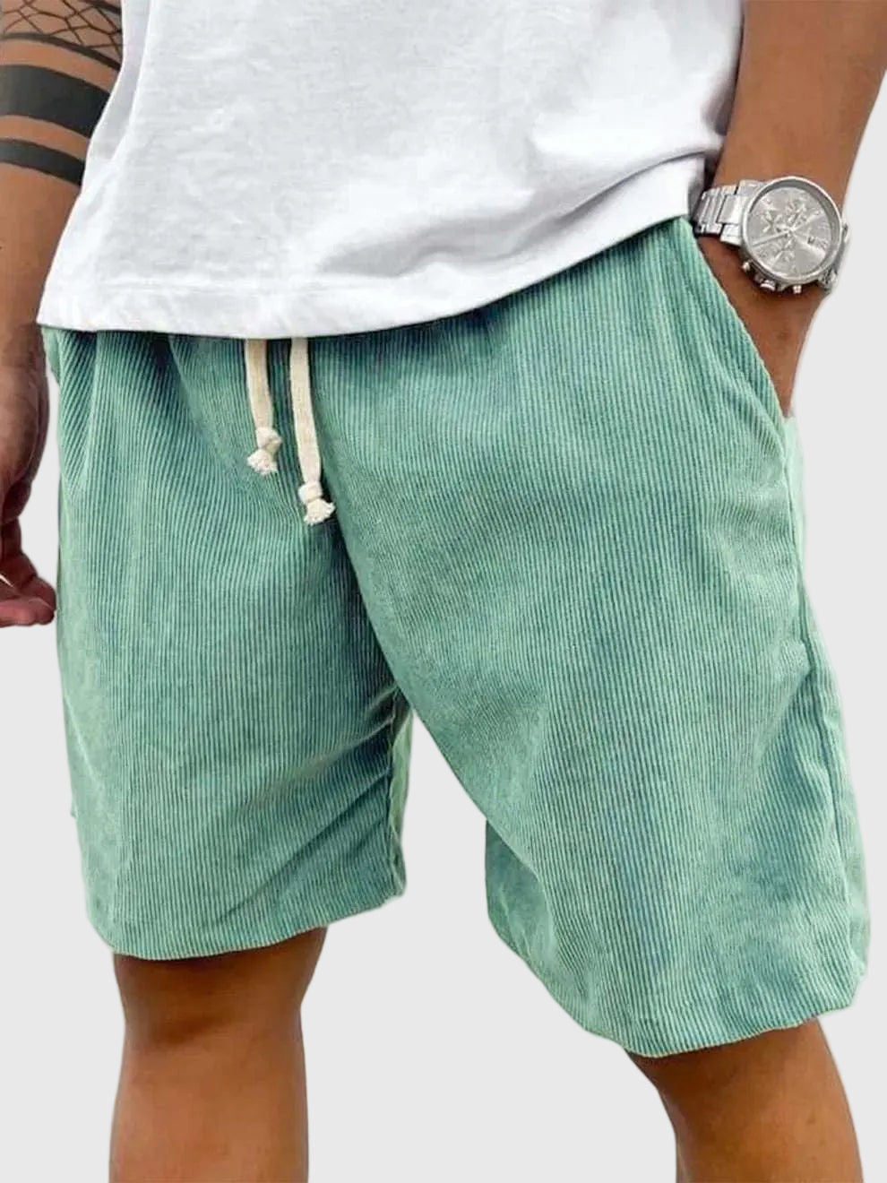 Pantalones Cortos de Pana
