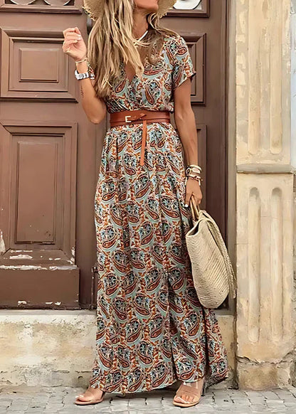 Vestido largo bohemio elegante