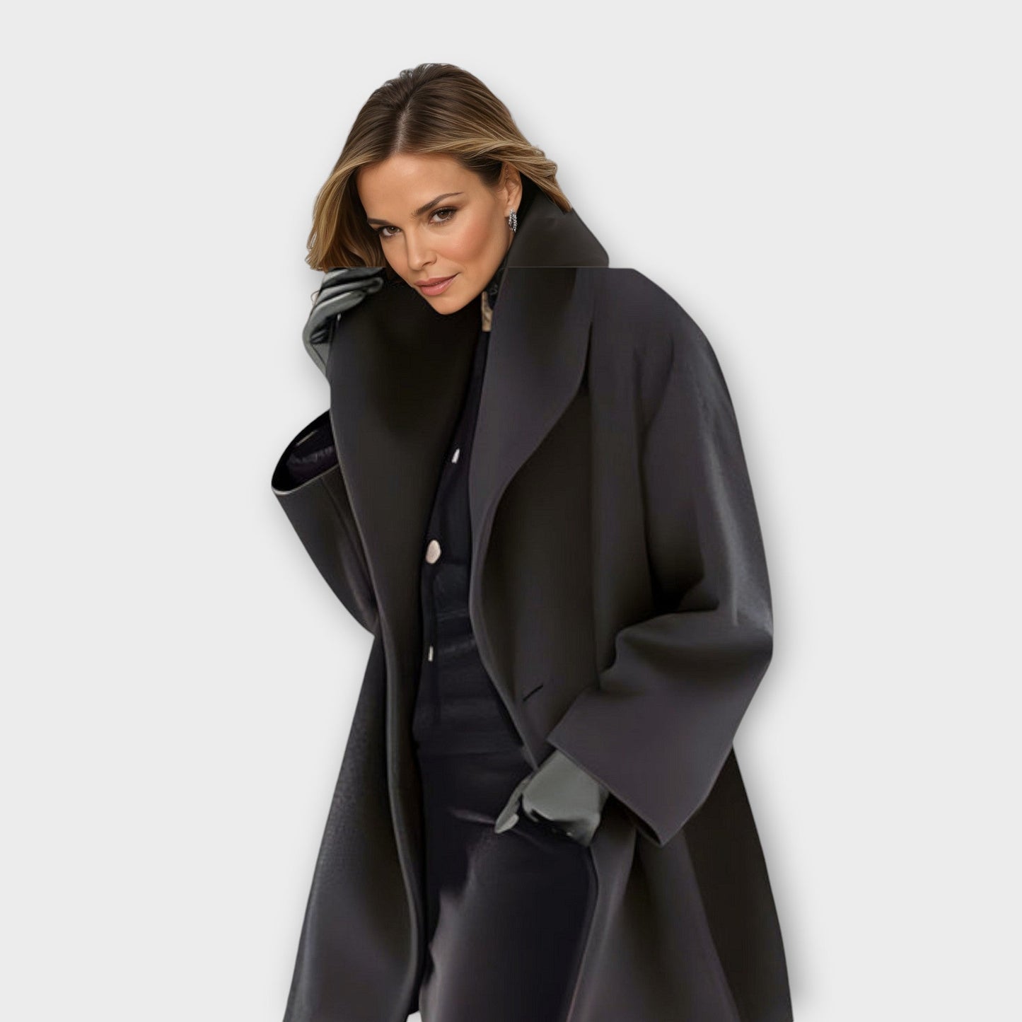 Abrigo de invierno oversized