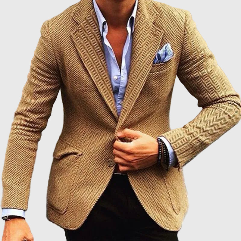 Emilio | Blazer de lana vintage con solapa clásica