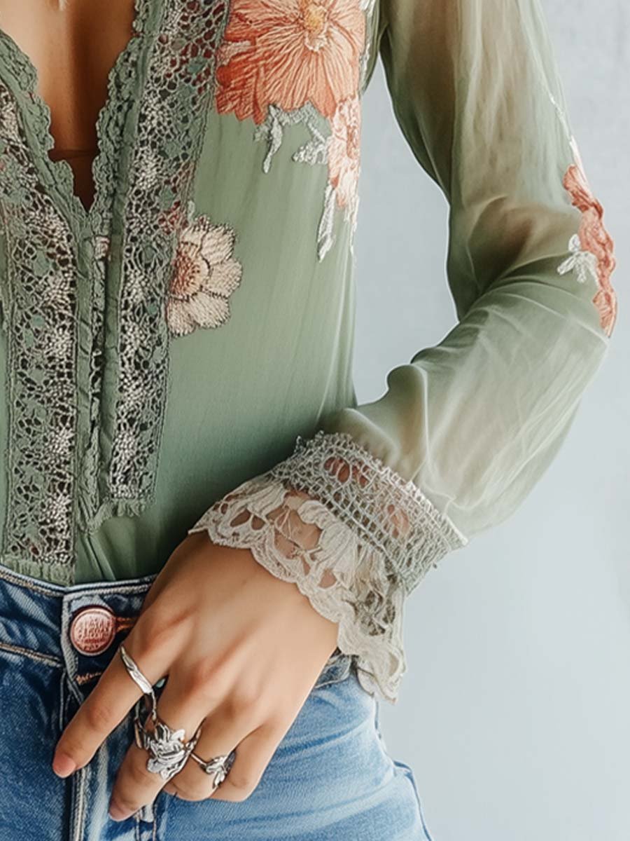 Blusa Encanto Floral