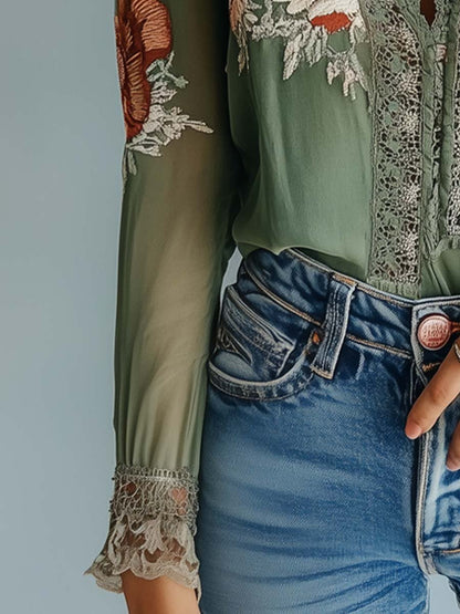 Blusa Encanto Floral