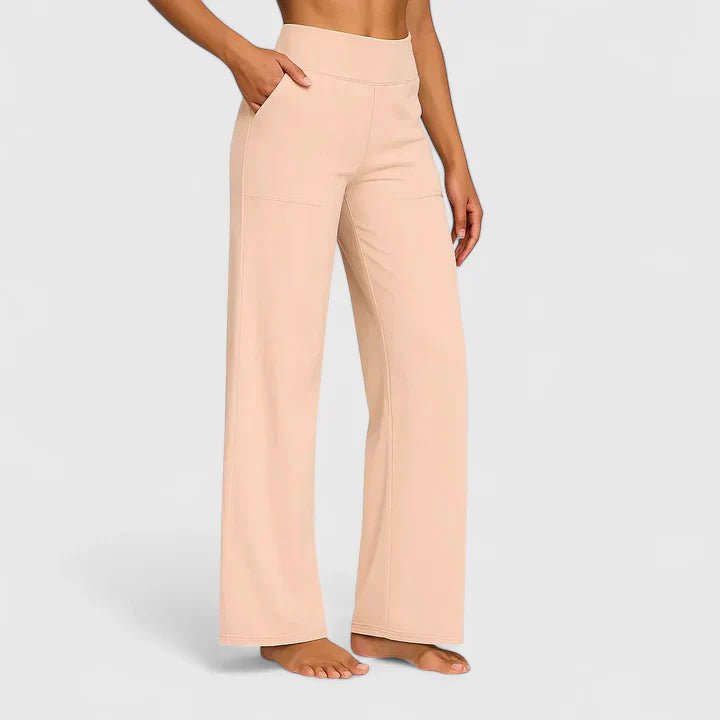 Pantalones con cintura elástica