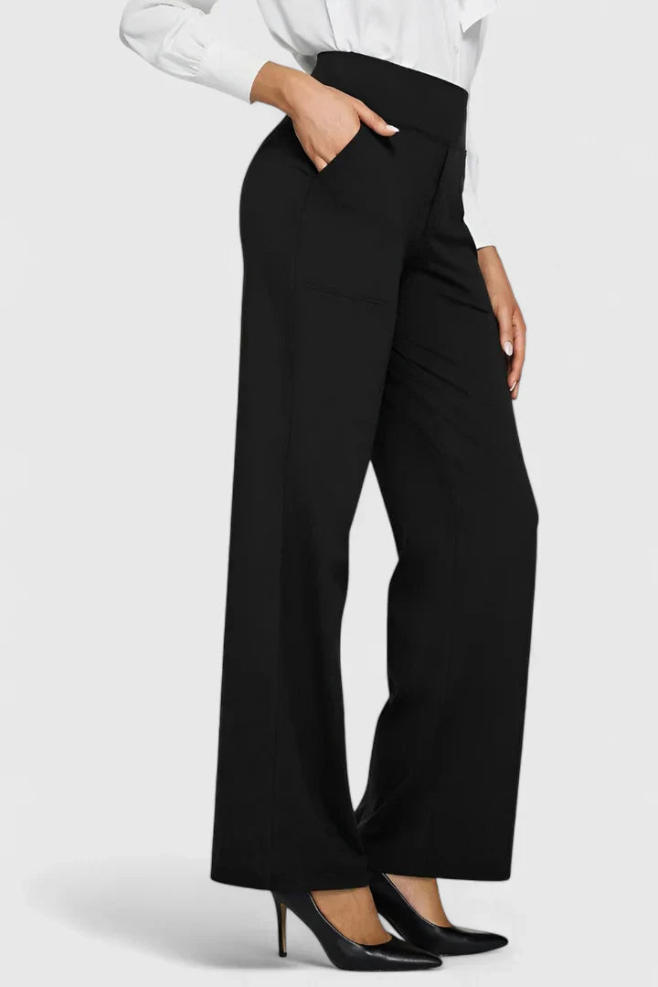 Pantalones con cintura elástica