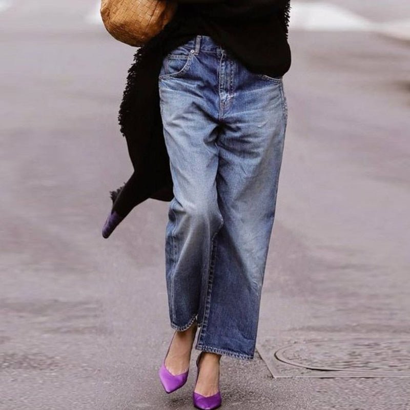Jeans con Ajuste Suelto