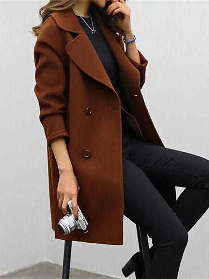 Abrigo de Invierno Clásico Chic