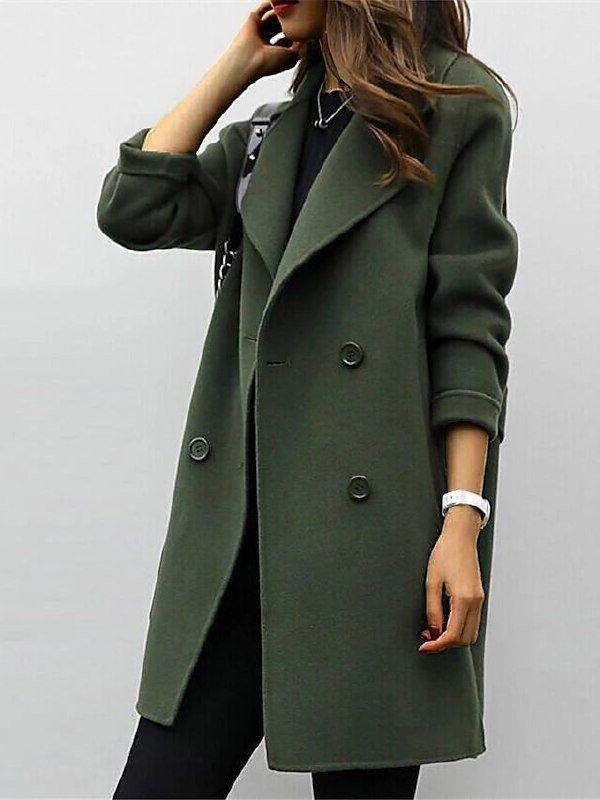 Abrigo de Invierno Clásico Chic