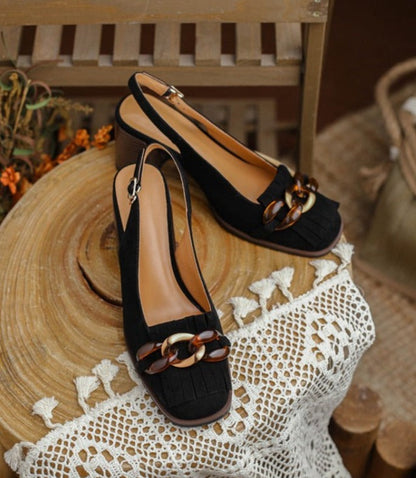 Tacones de ante Amelia