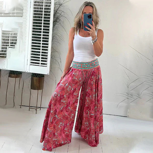 Pantalones con cintura elástica