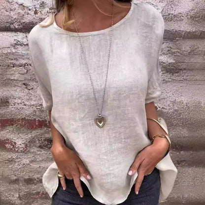 Elia™ | Blusa fresca con estilo natural y relajado