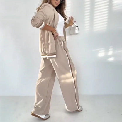 Patricia™ – Conjunto casual chic con blazer y pantalón fluido