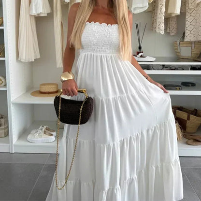 Vestido largo estilo bohemio