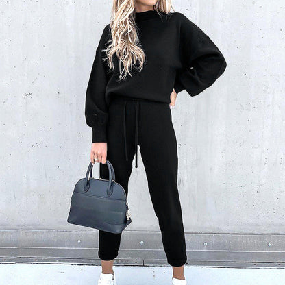 Conjunto de dos piezas suave para mujer de uso doméstico